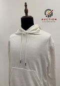 H&M WHITE HOODIE