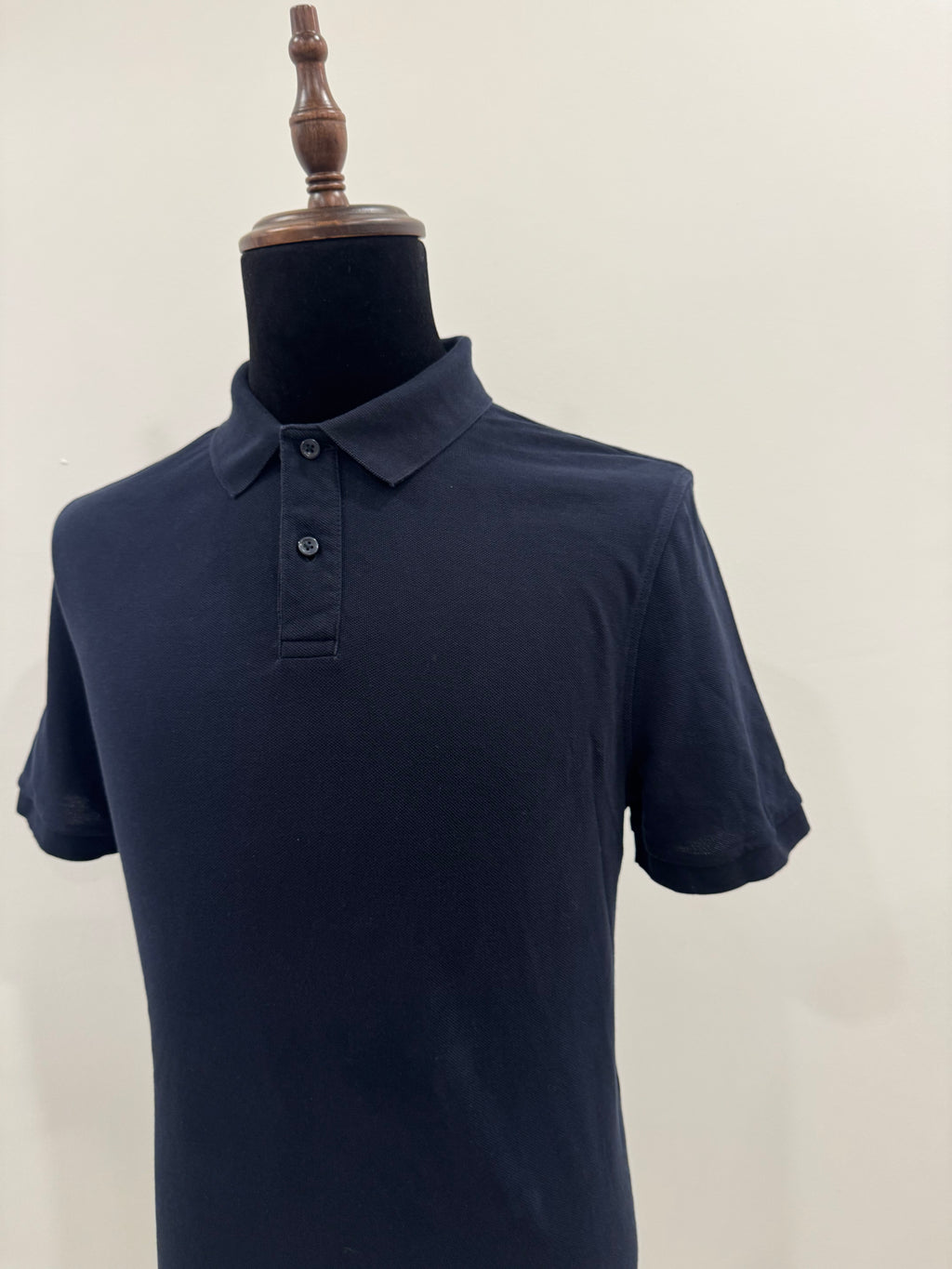 M&S DARK BLUE T SHIRT