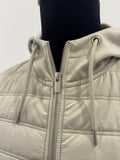 AUTOGRAPH BEIGE HOODED ZIP UP JACKET