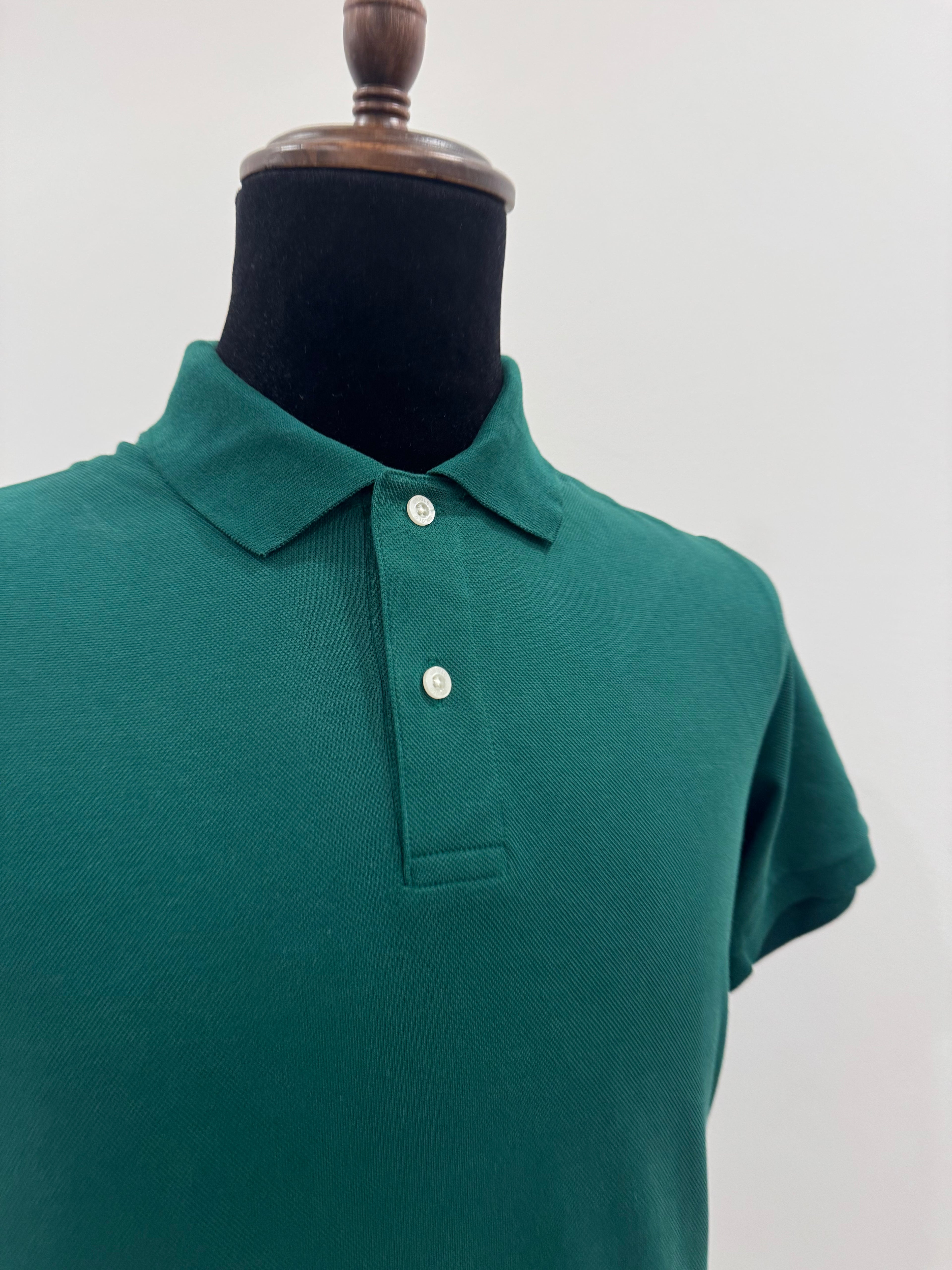 M&S POLO GREEN T-SHIRT