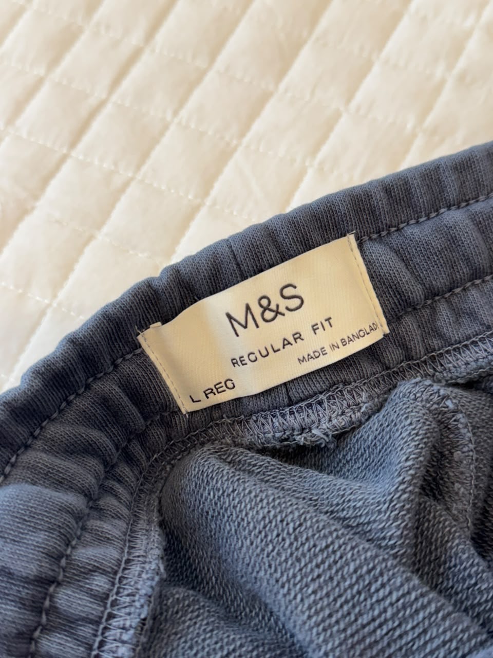 M&S CARGO JOGGER BLUE - WITH TAGS