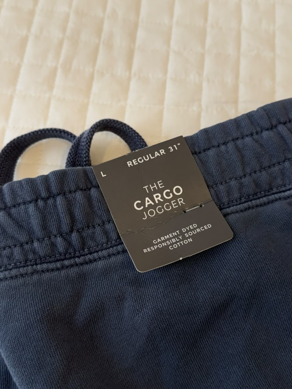 M&S CARGO JOGGER BLUE - WITH TAGS