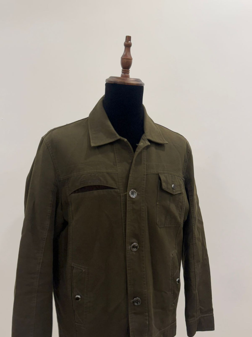 TADYIFUSHI GREEN BUTTON JACKET