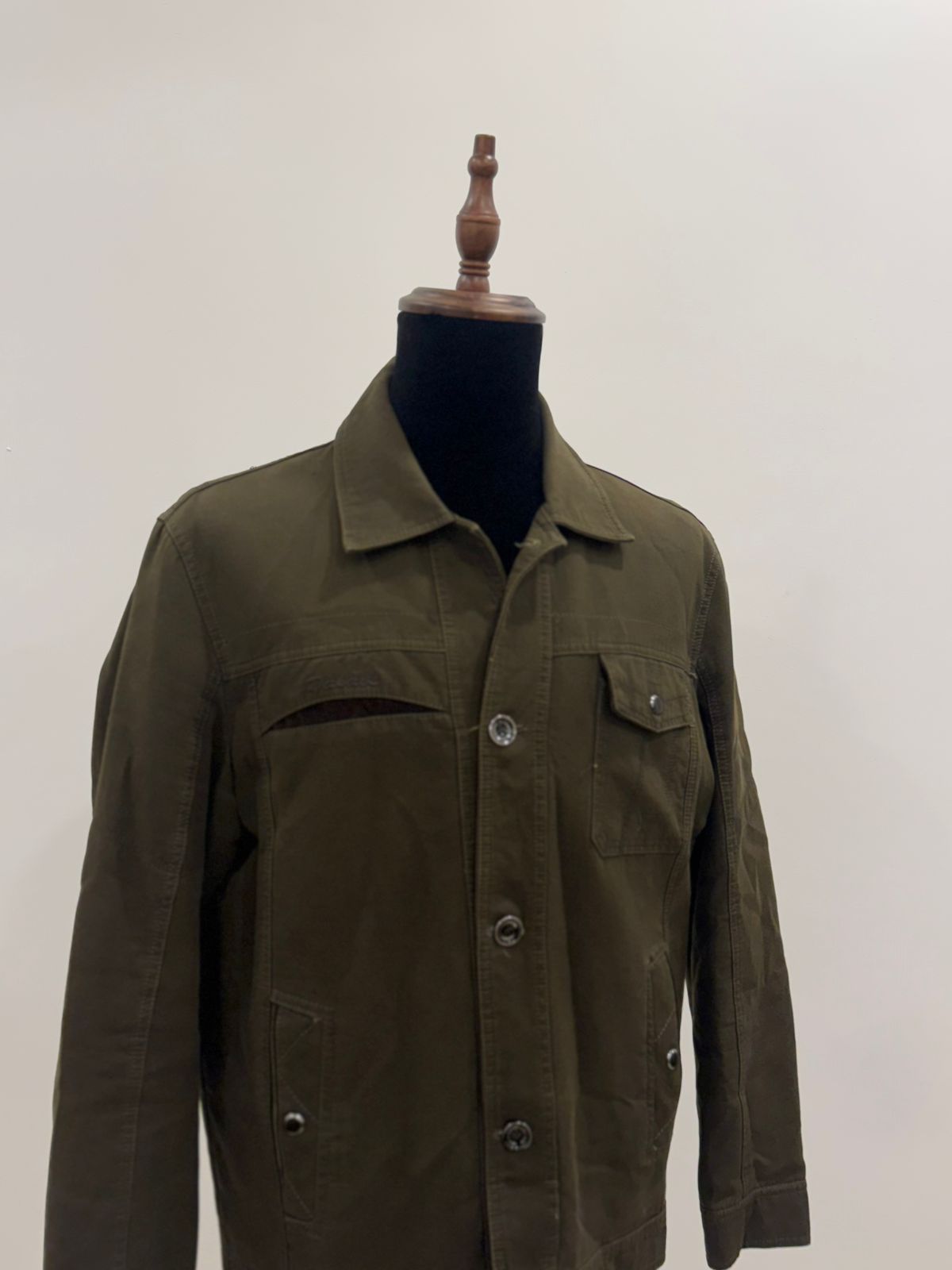 TADYIFUSHI GREEN BUTTON JACKET