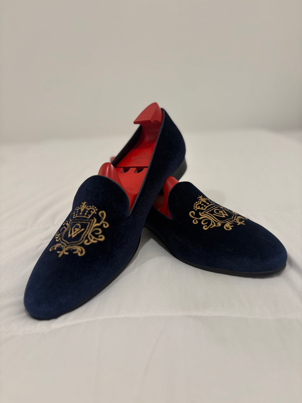Cornwall Loafer - Navy Blue - Grey Walk