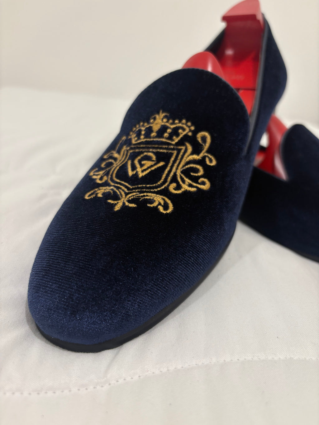 Cornwall Loafer - Navy Blue - Grey Walk