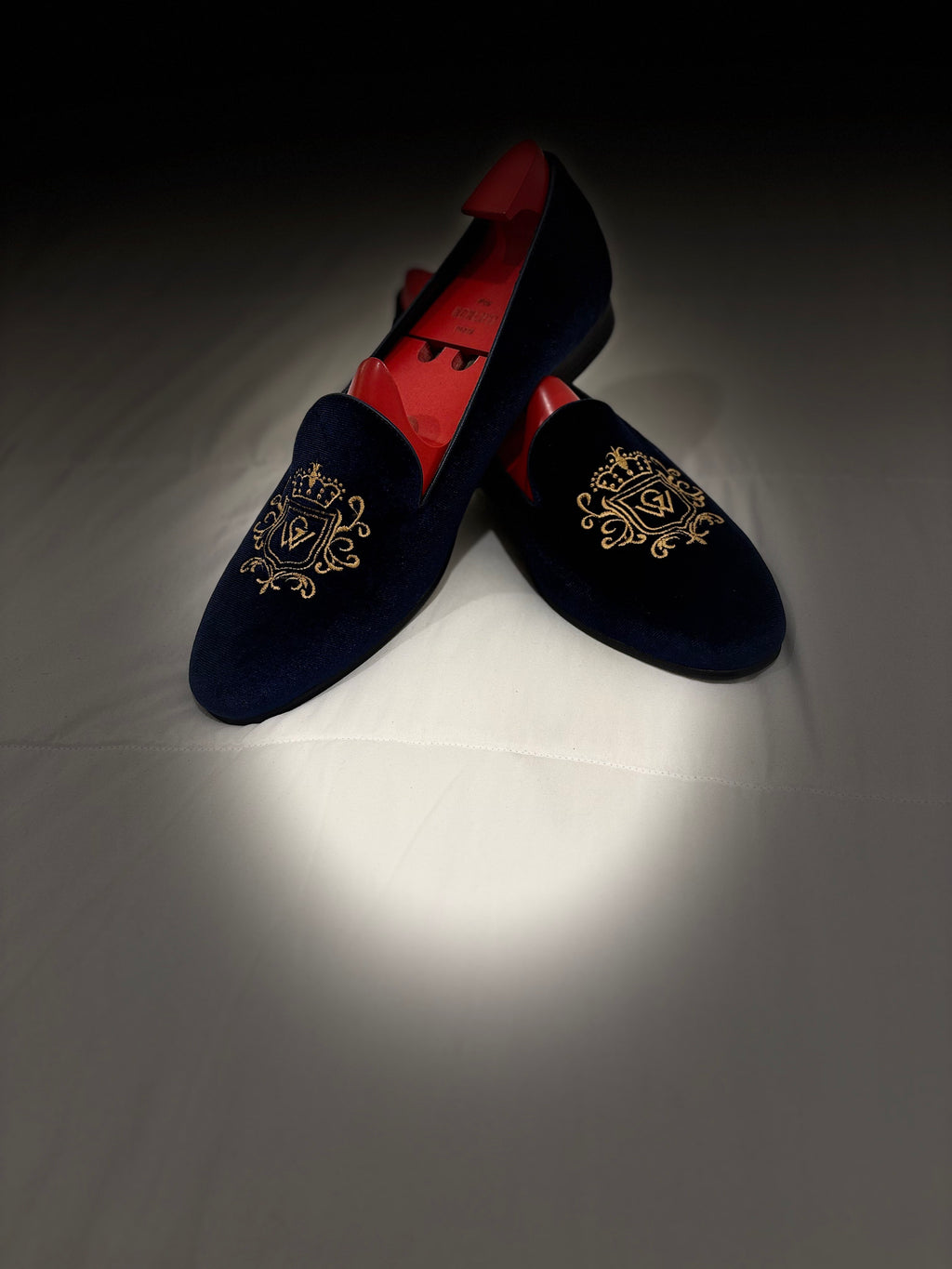 Cornwall Loafer - Navy Blue - Grey Walk
