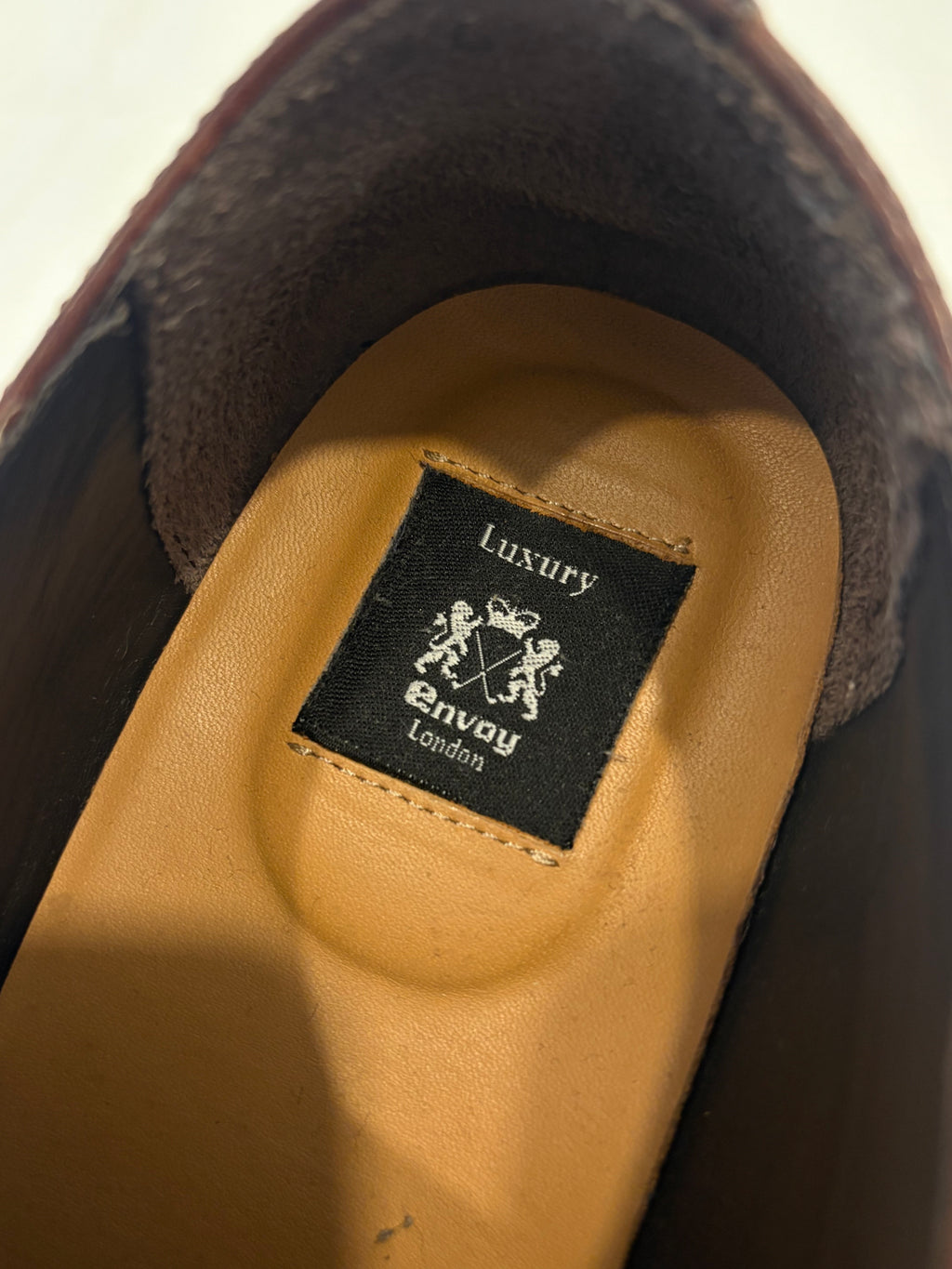 LUXURY ENVOY LONDON SINGLE MONK STRAP