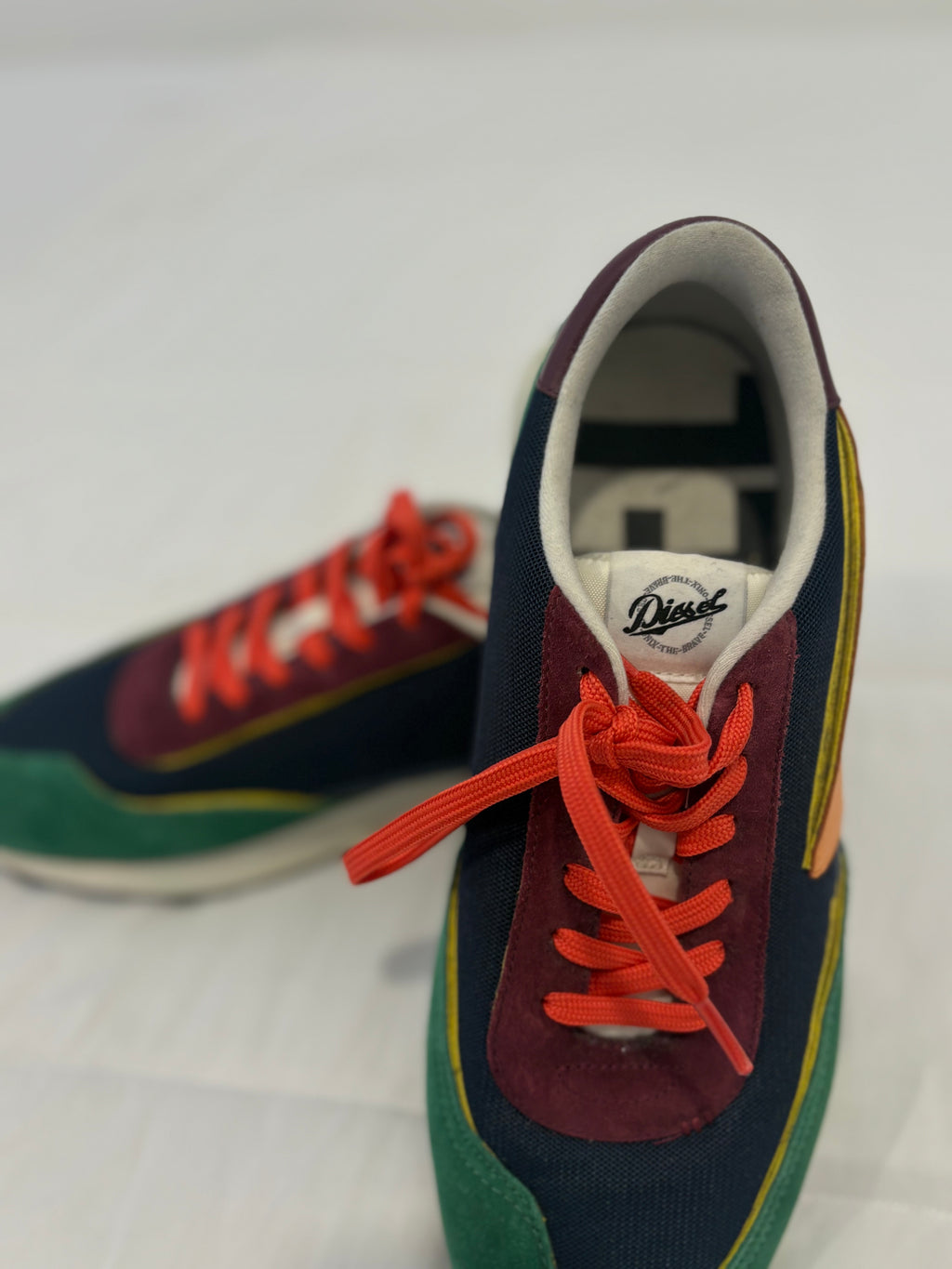 DIESEL S-Racer LC Men Colourful Top Almond Toe