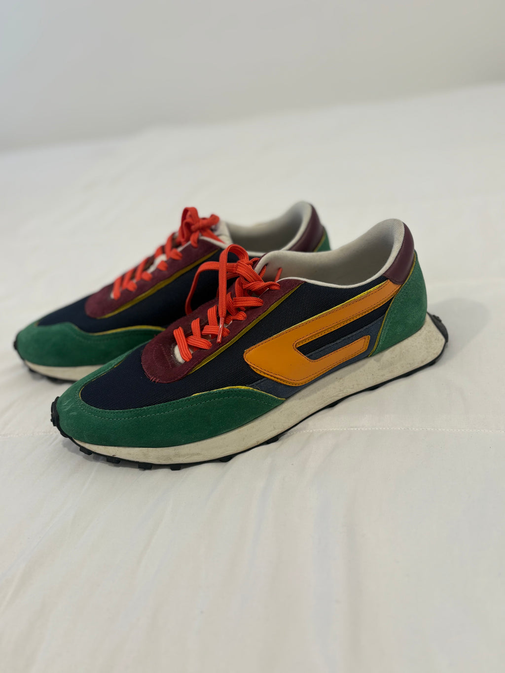 DIESEL S-Racer LC Men Colourful Top Almond Toe