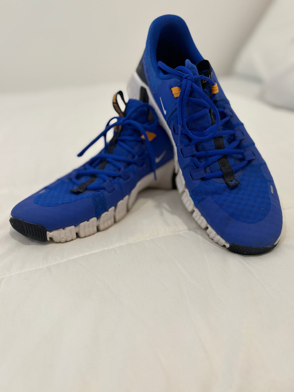 Nike Free Metcon 5 Racer Blue Sundial White DV3949-400 sz 12 Men's Crossfit Gym