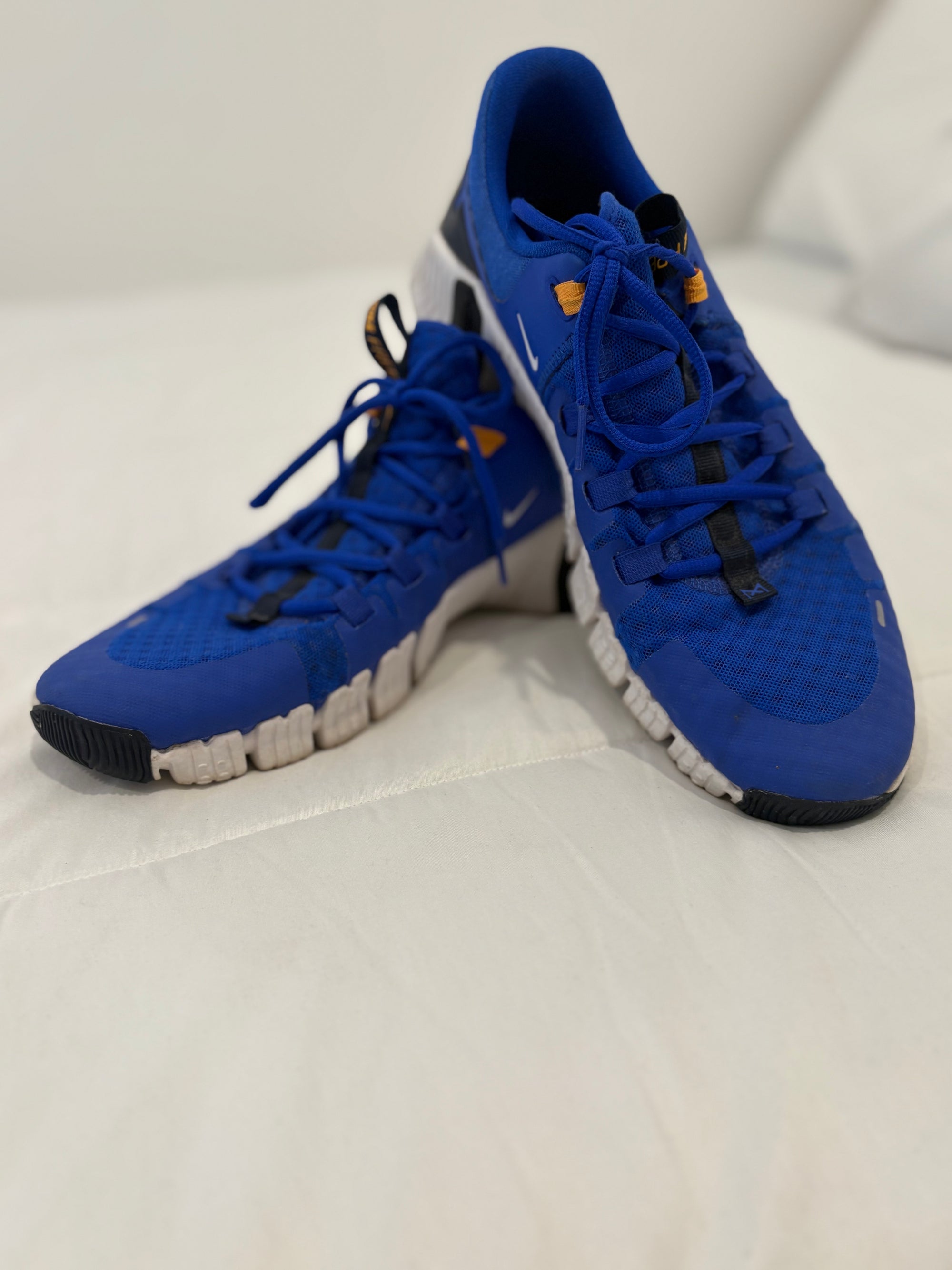 Nike Free Metcon 5 Racer Blue Sundial White DV3949-400 sz 12 Men's Crossfit Gym