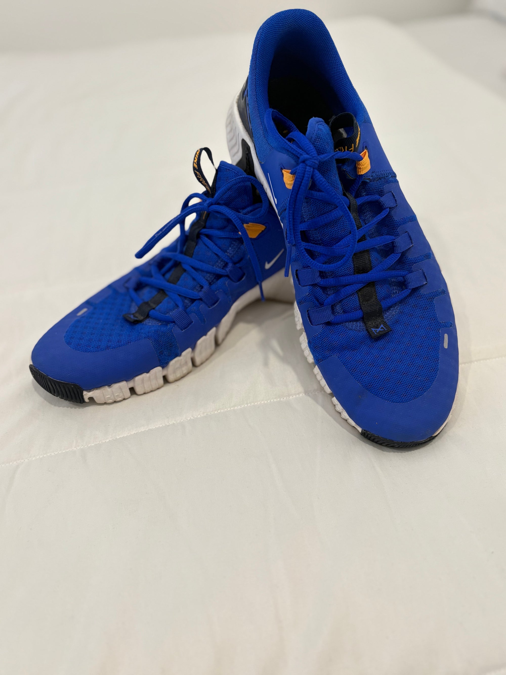 Nike Free Metcon 5 Racer Blue Sundial White DV3949-400 sz 12 Men's Crossfit Gym