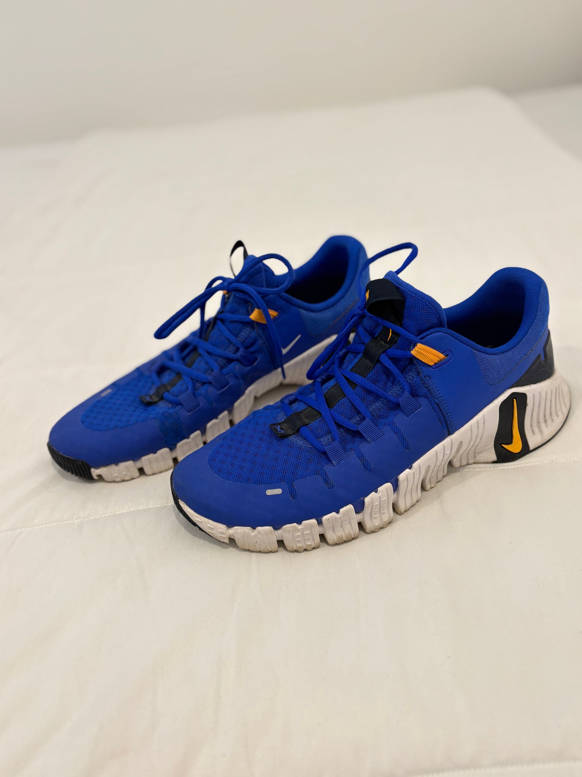 Nike Free Metcon 5 Racer Blue Sundial White DV3949-400 sz 12 Men's Crossfit Gym