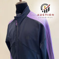 ADIDAS TWO TONED PURPLE TRACK SUIT SET