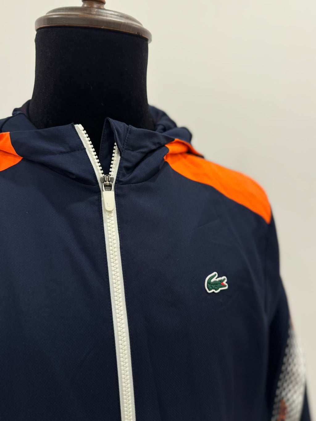 LACOSTE SPORT Men’s Lacoste Tennis Recycled Polyester Hooded Jacket