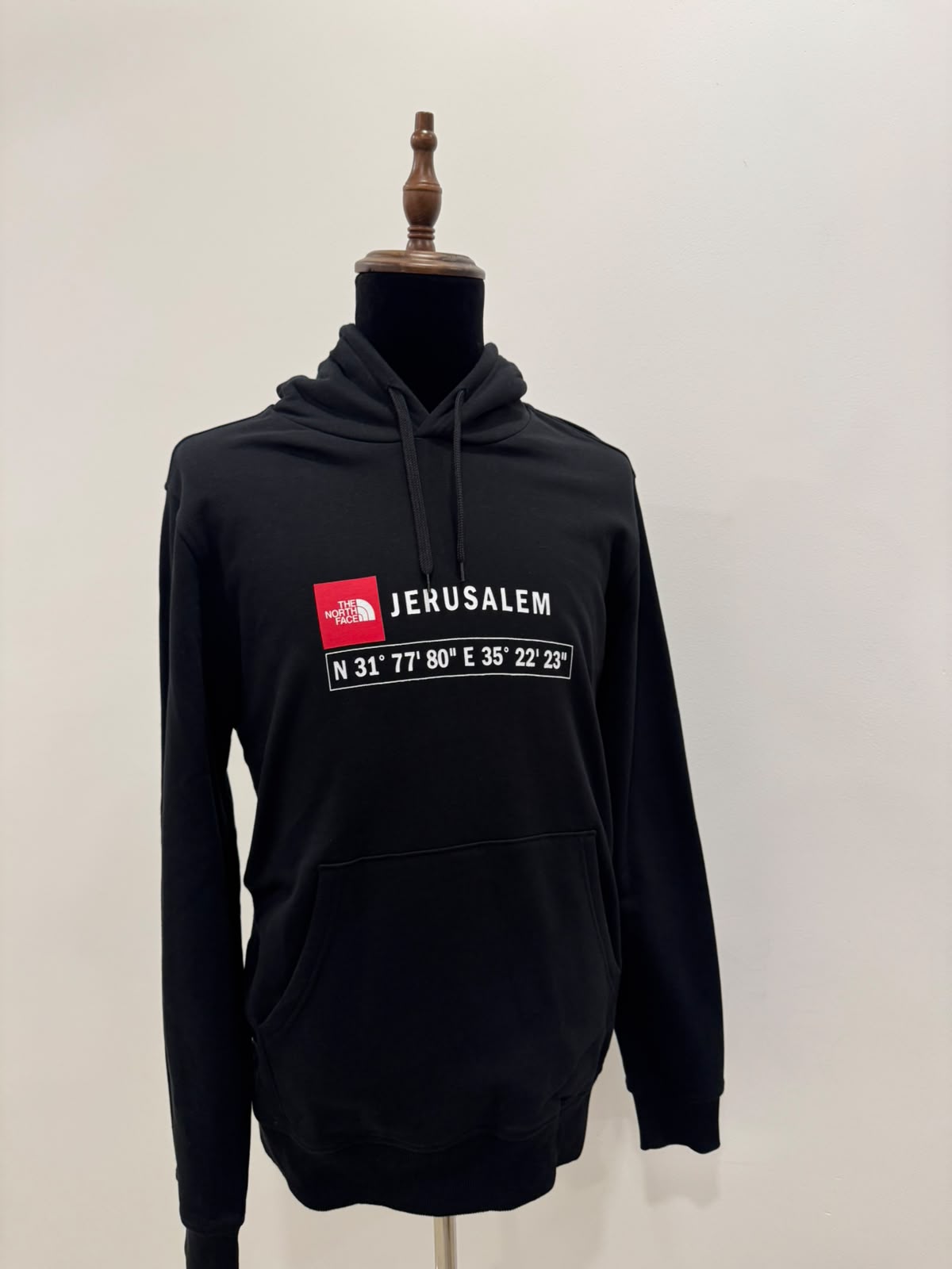 NORTH FACE BLACK HOODIE