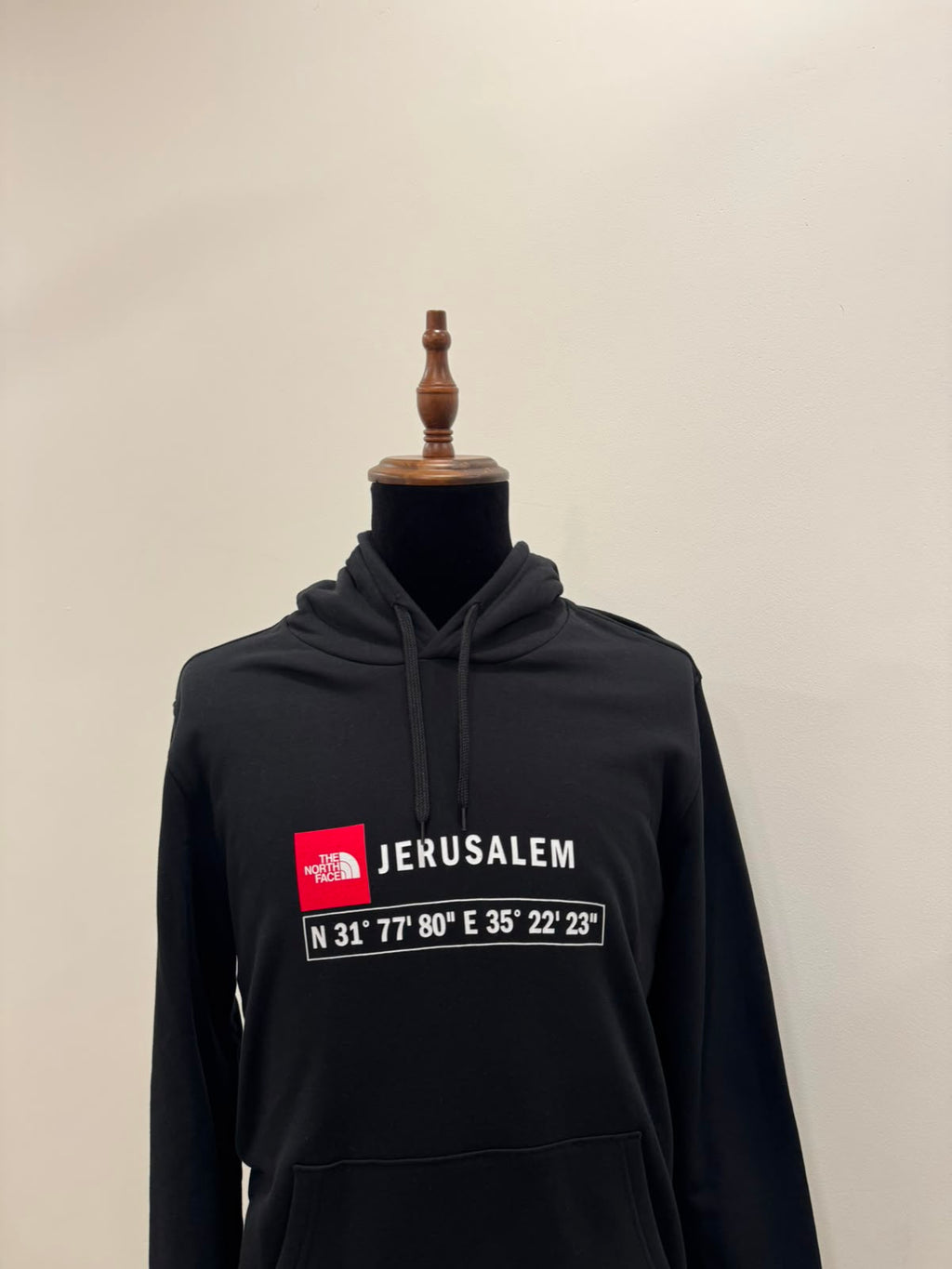 NORTH FACE BLACK HOODIE