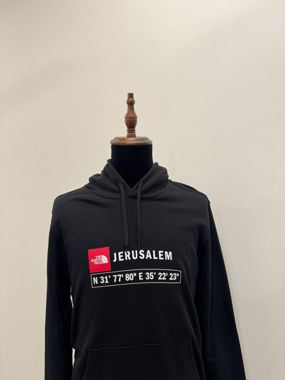 NORTH FACE BLACK HOODIE