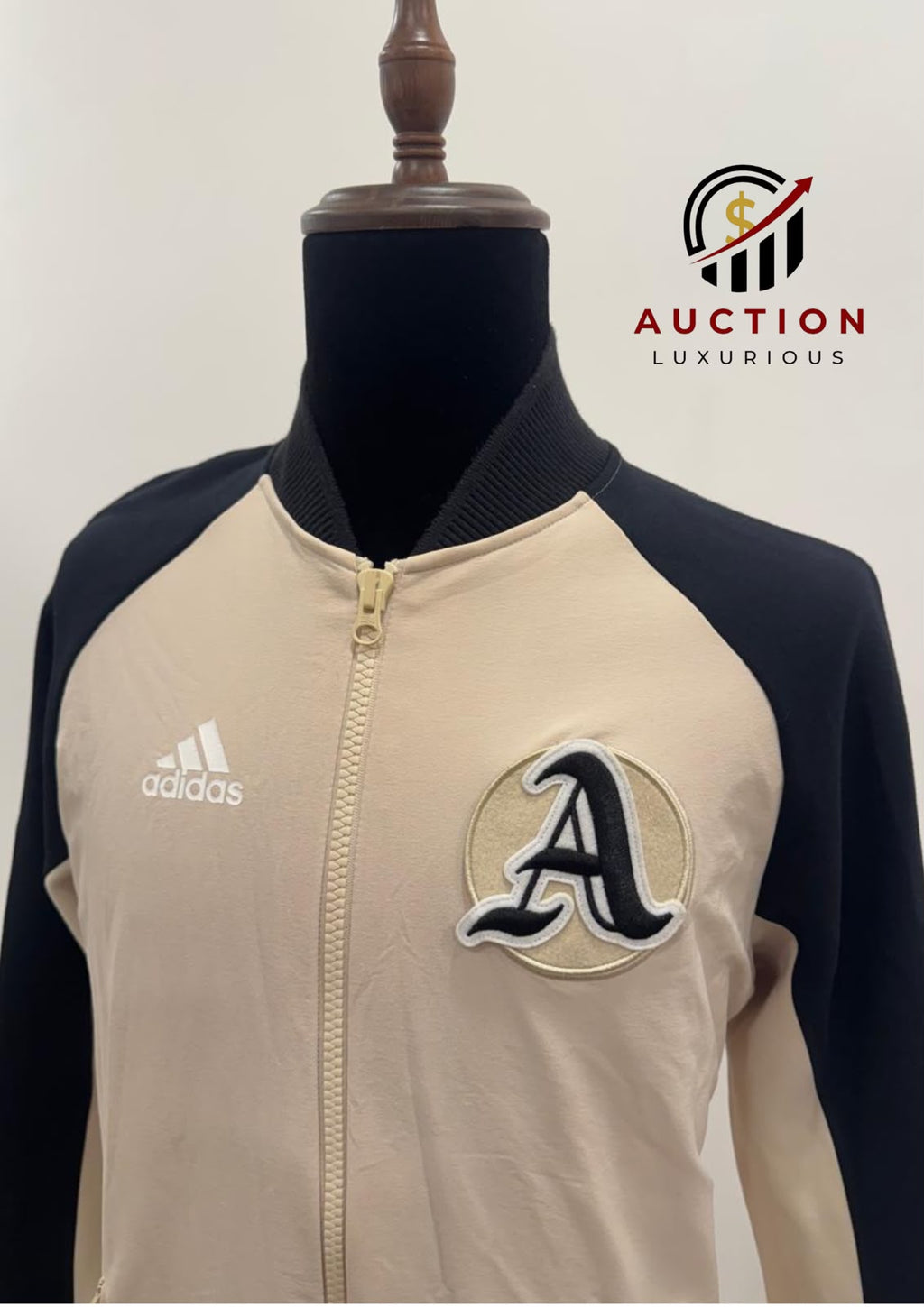 Men’s Adidas EA0371 Sports Stylish Autumn Jacket VRCT Zip UP Large