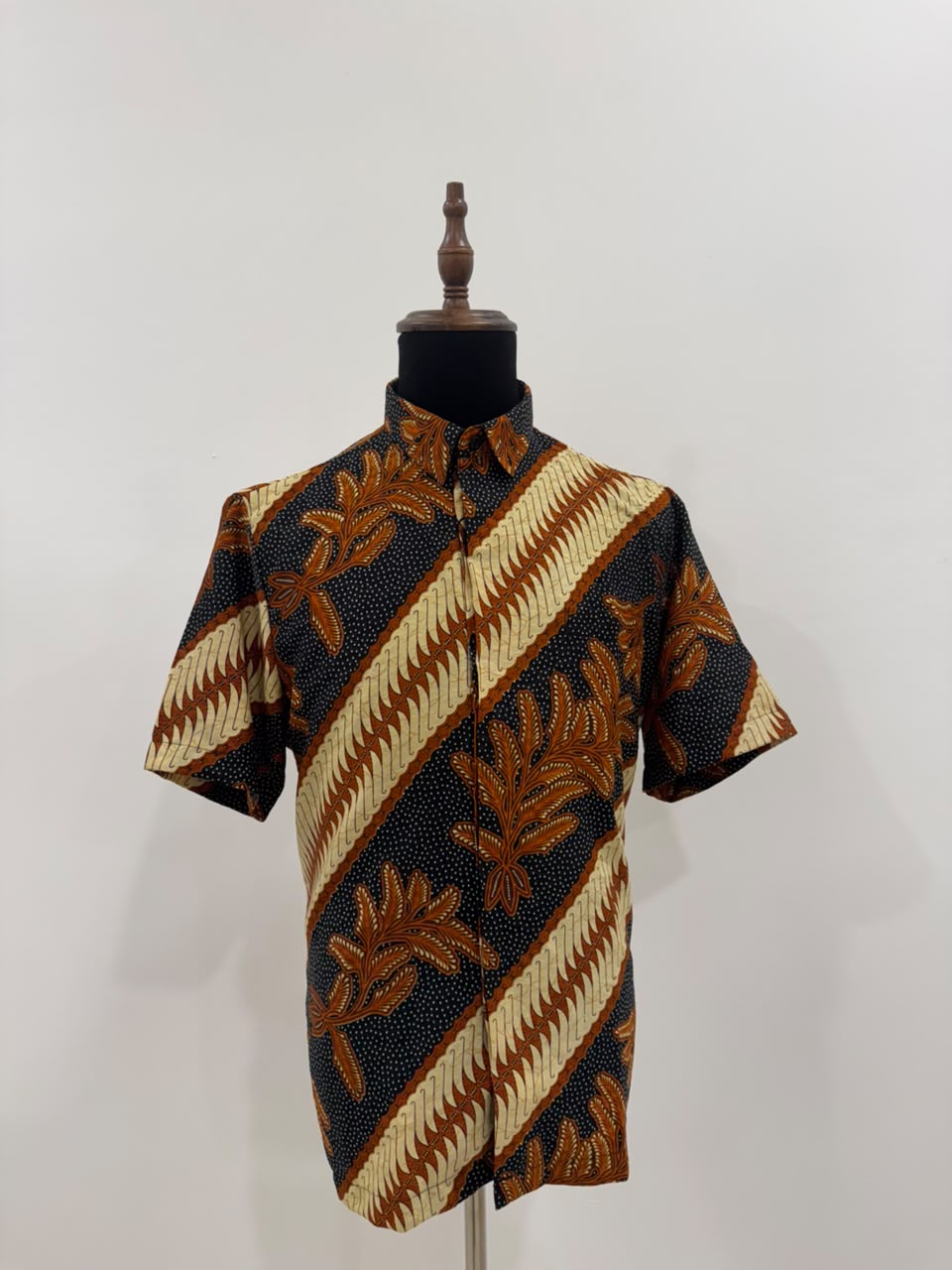 ALAIN DELON SHORT SLEEVE PRINTED SHIRT