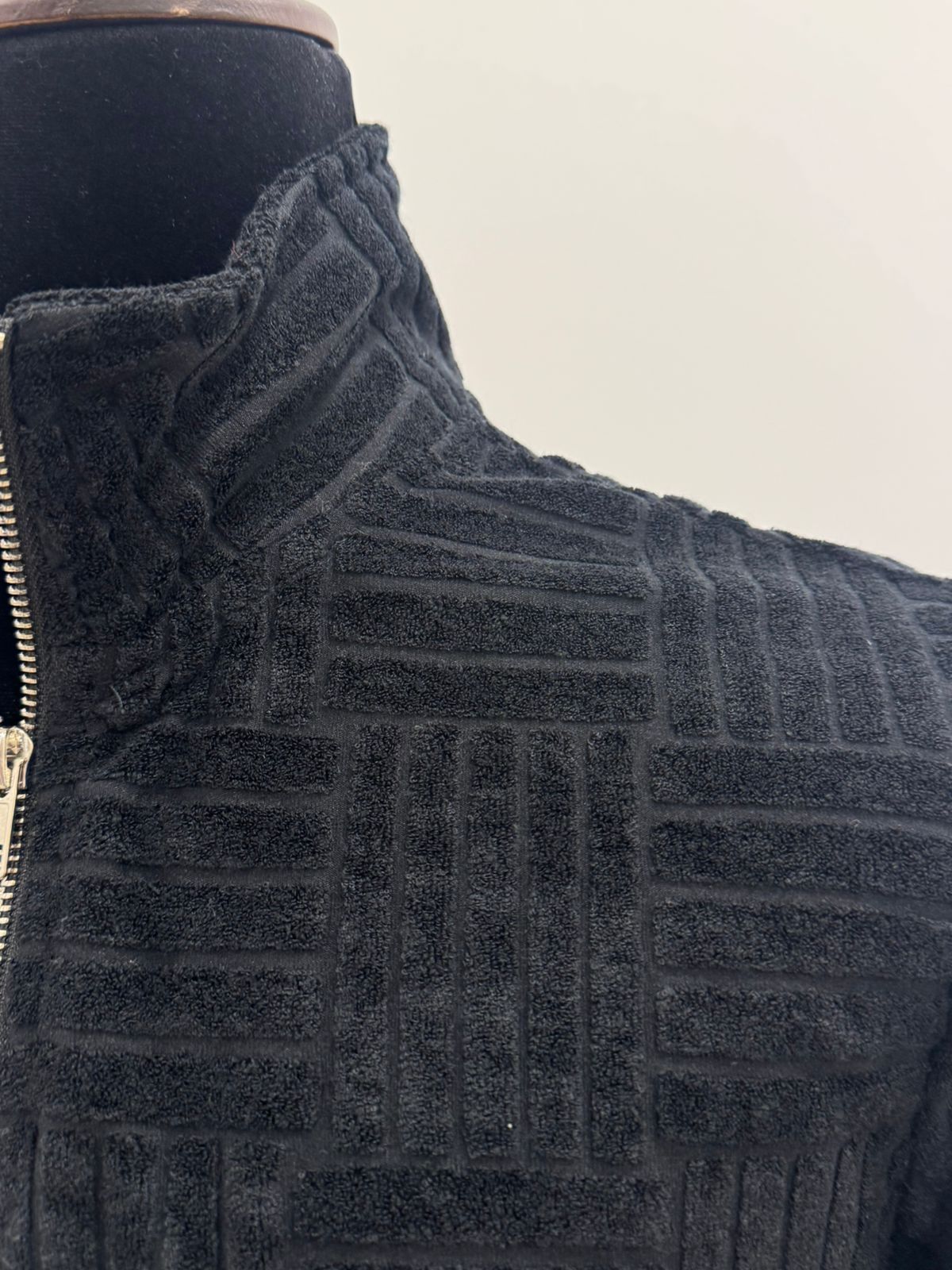 FRILIVIN VELVET FULL ZIP UP JACKET ( PARIS)