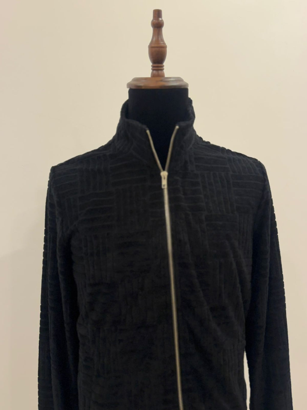 FRILIVIN VELVET FULL ZIP UP JACKET ( PARIS)