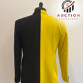 Two Tone black & Yellow Blazer with Pant  - Prize