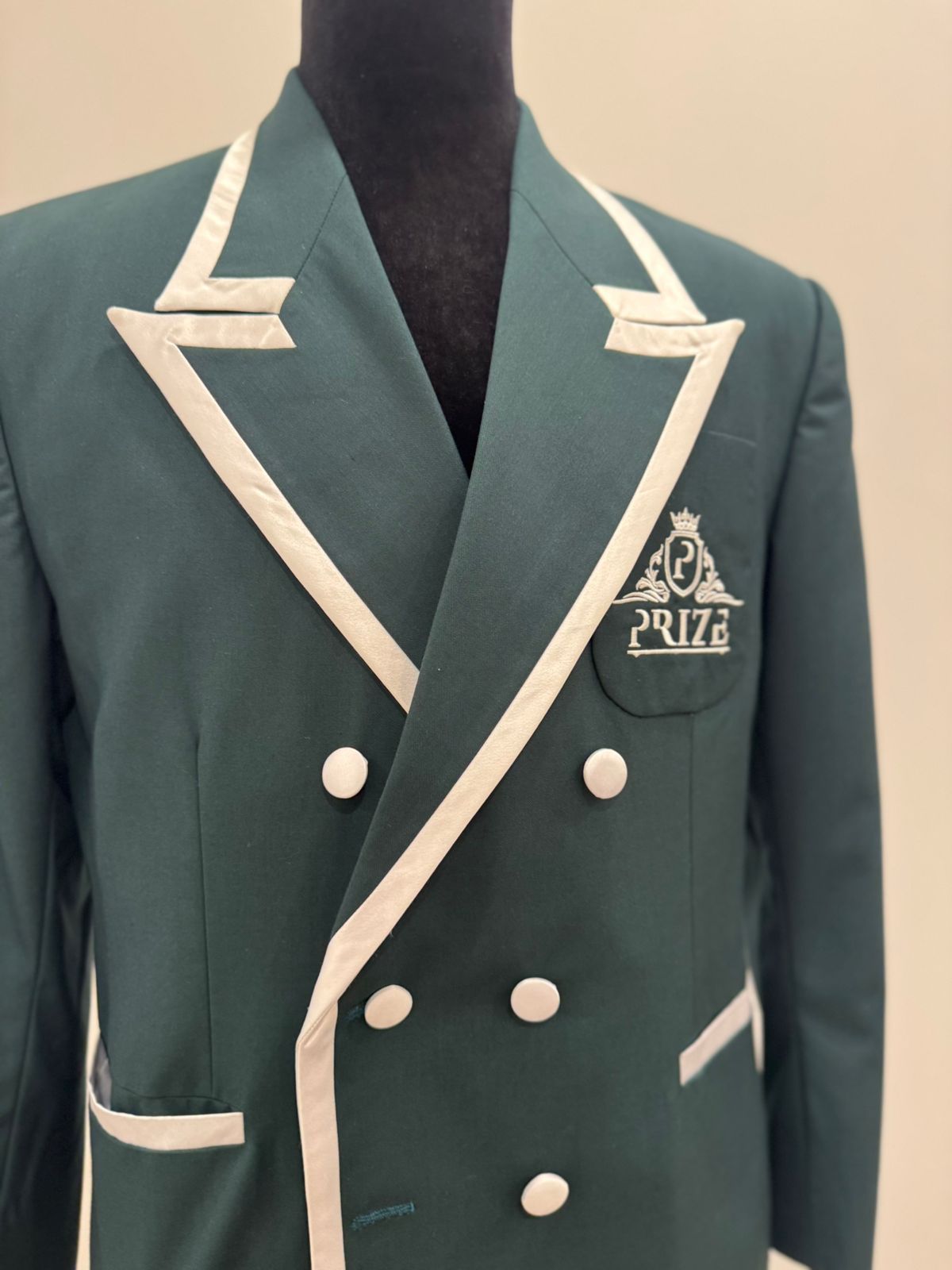 Green Blazer with Pant  - Prize