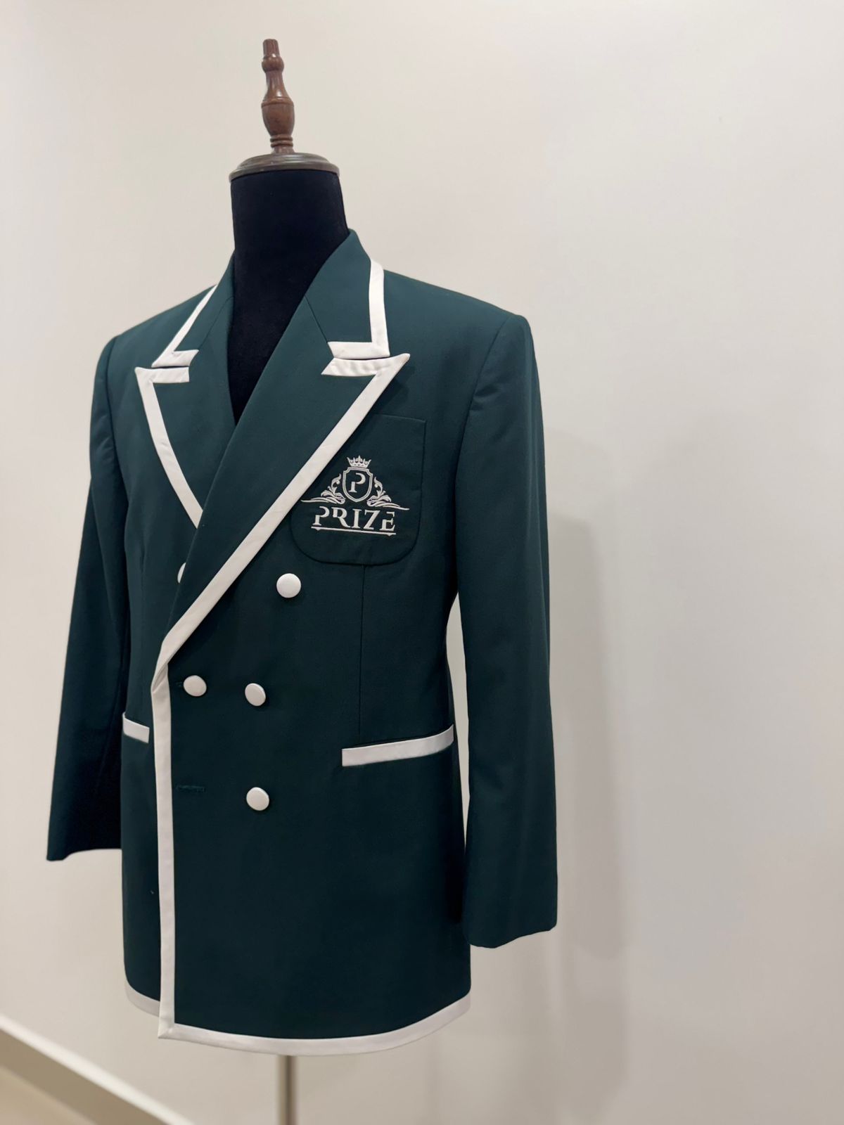 Green Blazer with Pant  - Prize