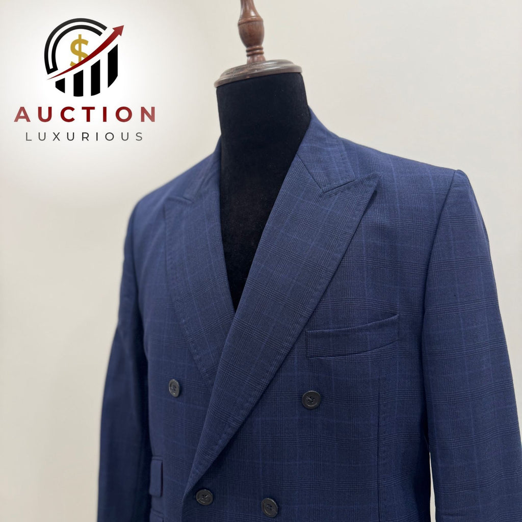 Prize Blue Light Check Blazer with Pant