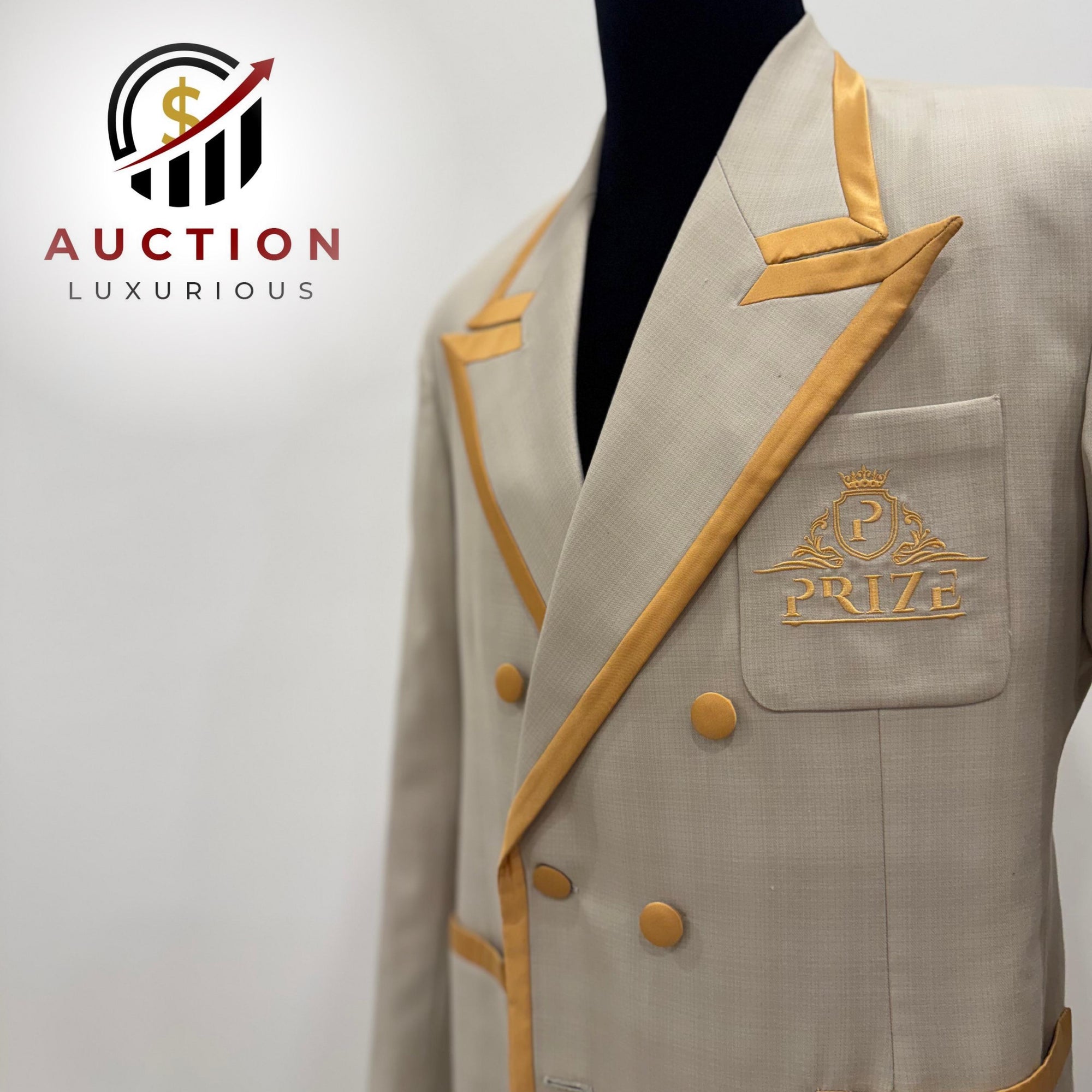 Prize Off White Blazer with Pant