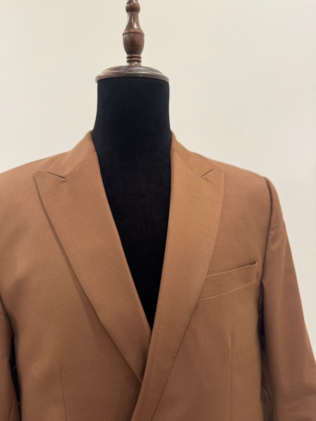 Prize Brown 2 button Blazer With Pant