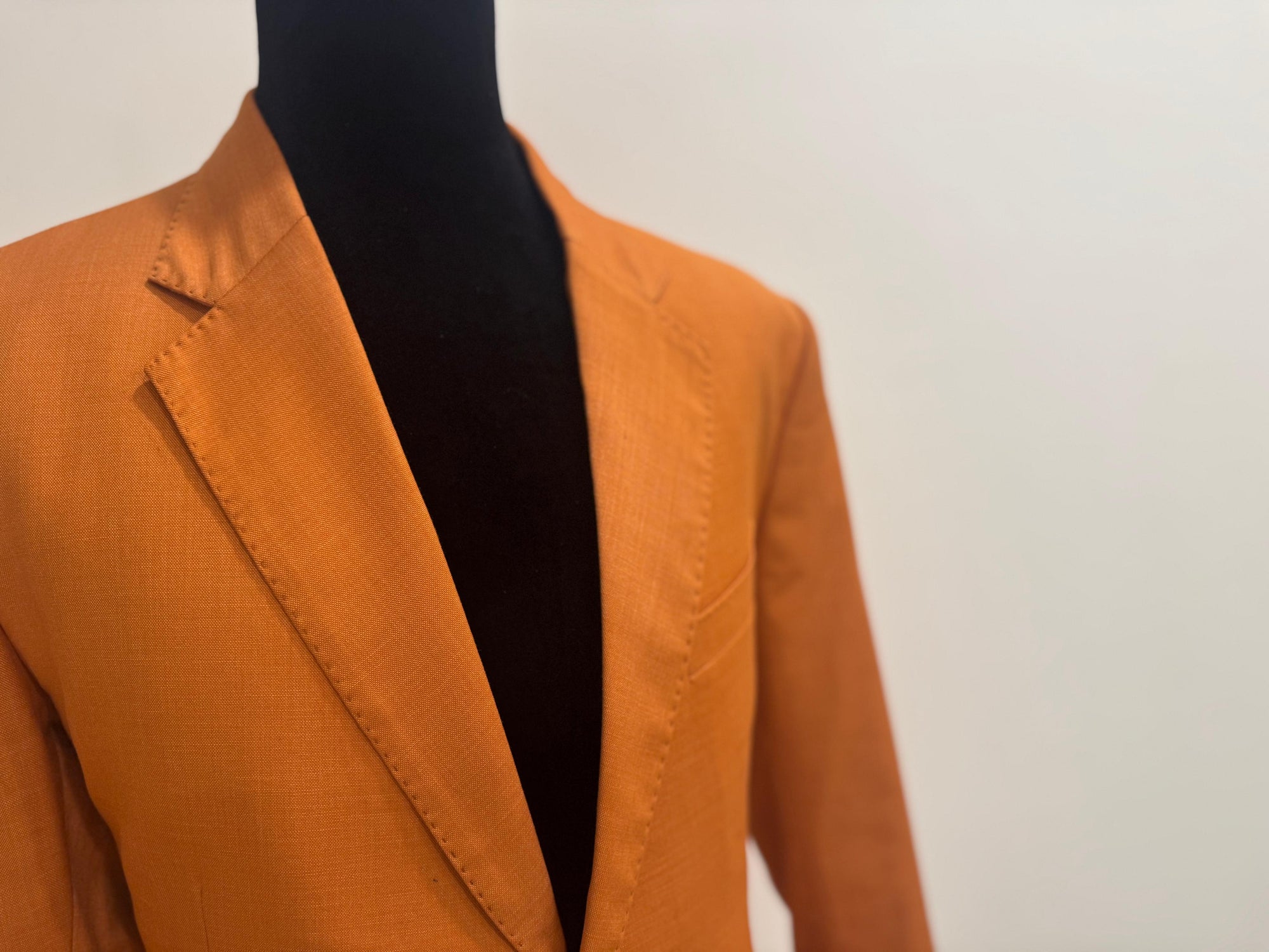 Prize Orange 2 Button Blazer