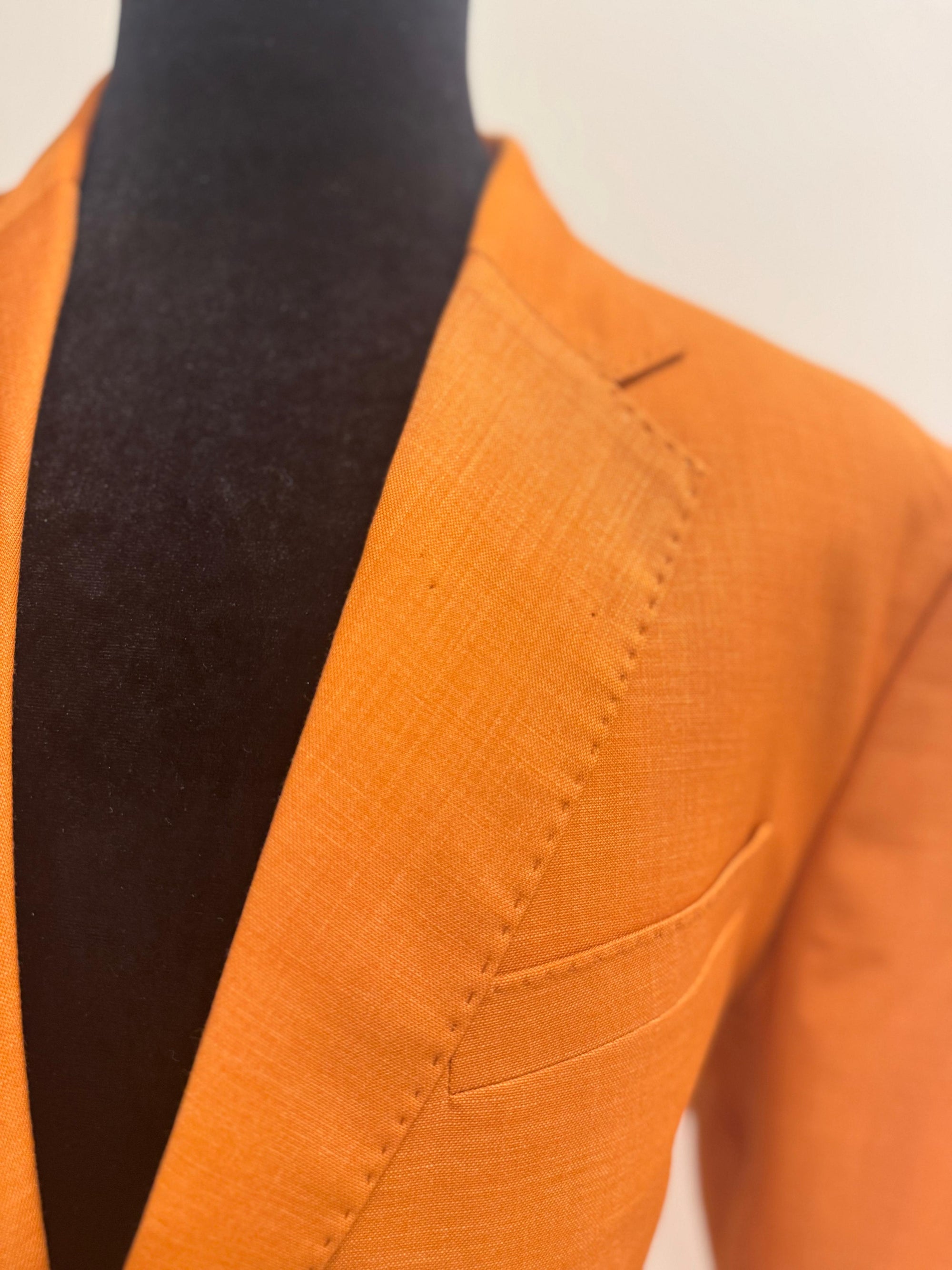 Prize Orange 2 Button Blazer
