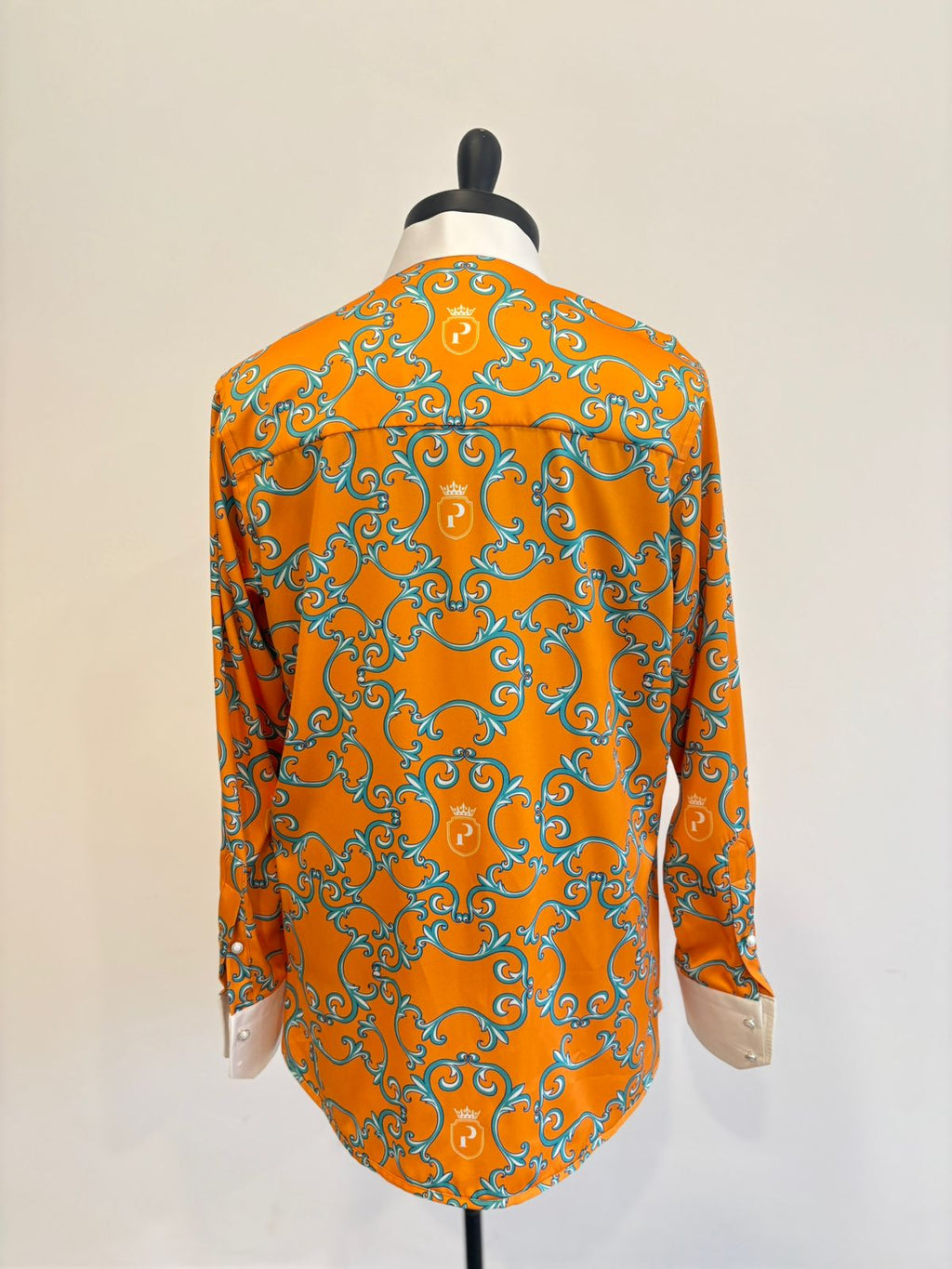 Prize Bishop Collar Orange Shirt