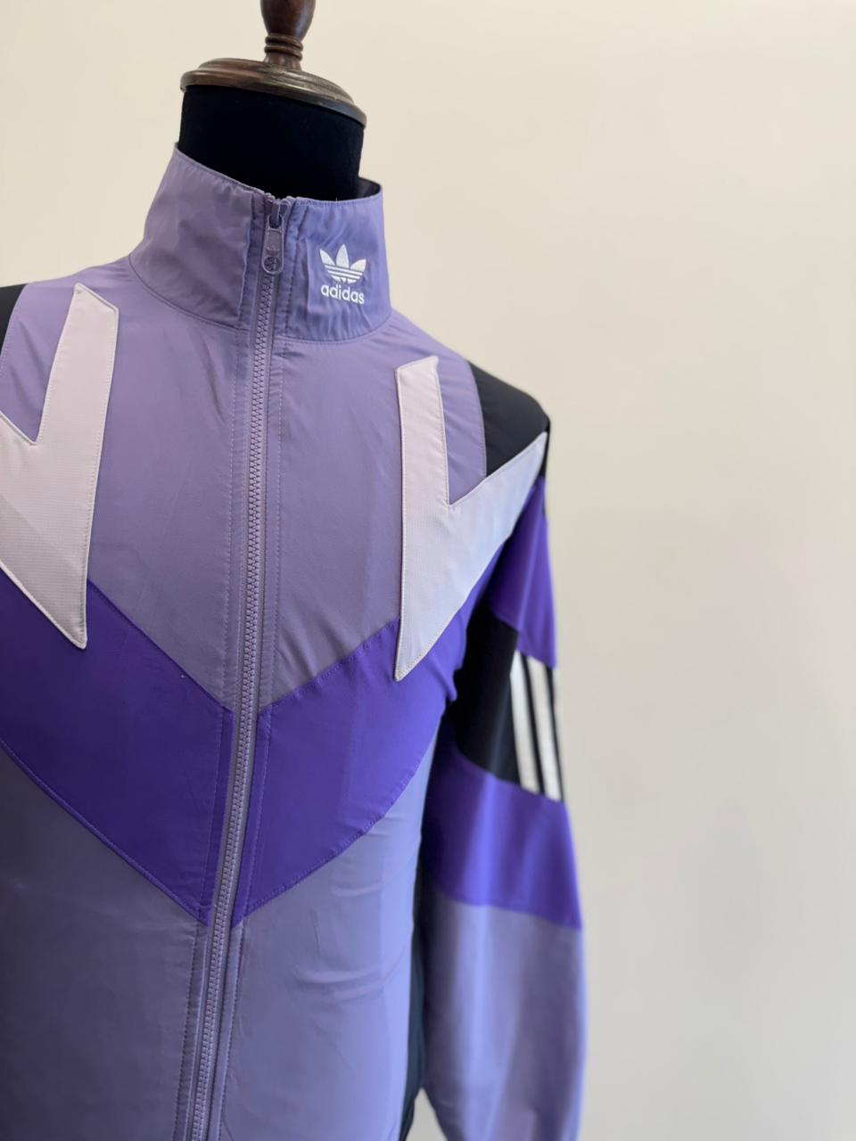 Adidas originals Rekive Woven Track Jacket Asia Sizing 'Purple'