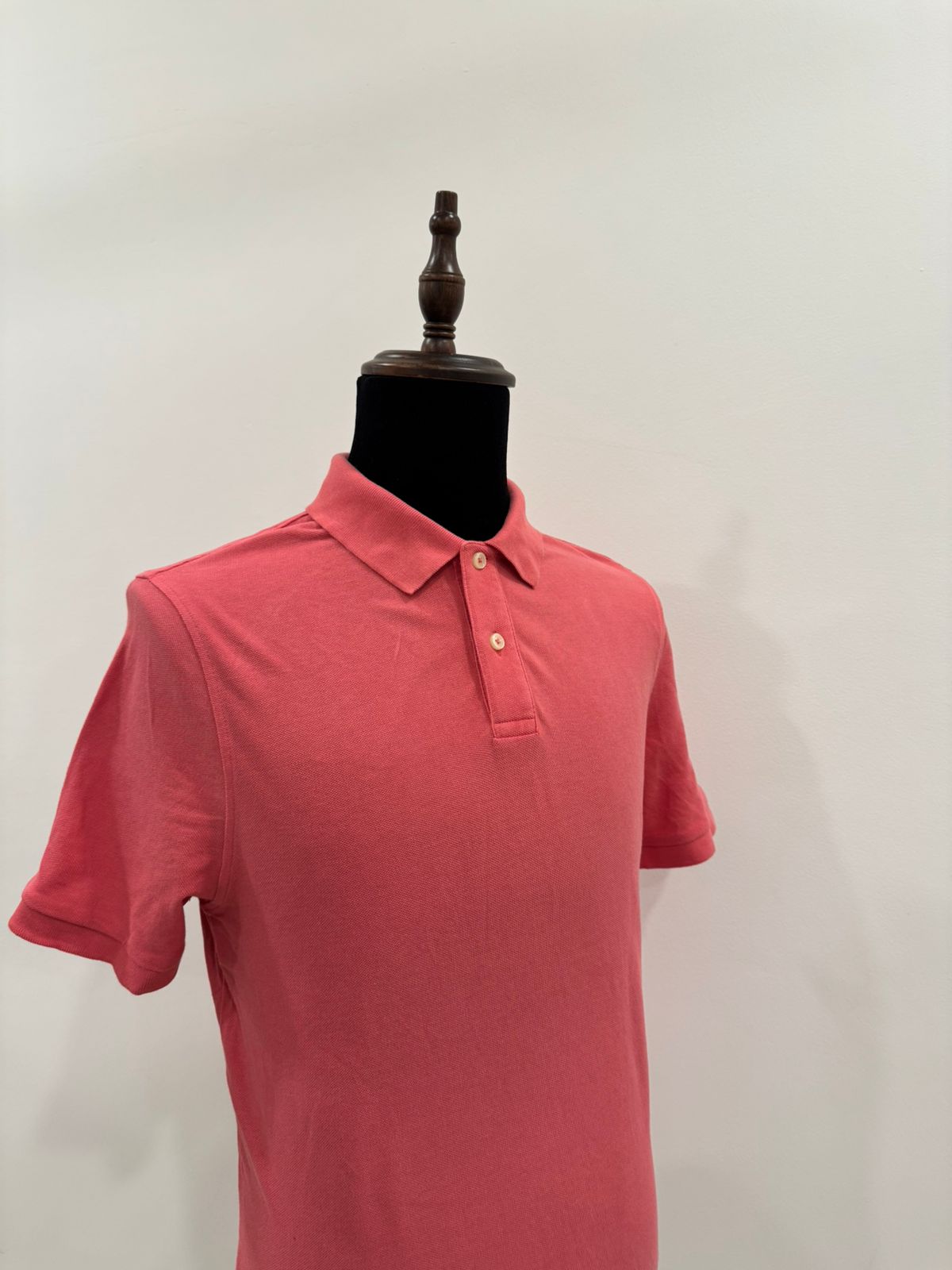 M&S PINK POLO T-SHIRT