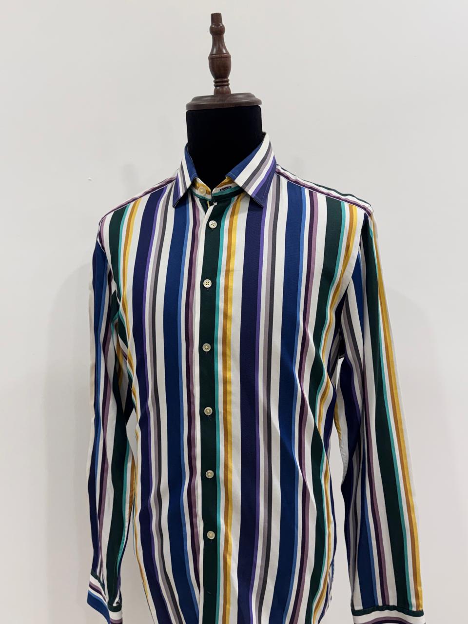 HAWES & CURTIS MULTI STRIPE PICCADILLY