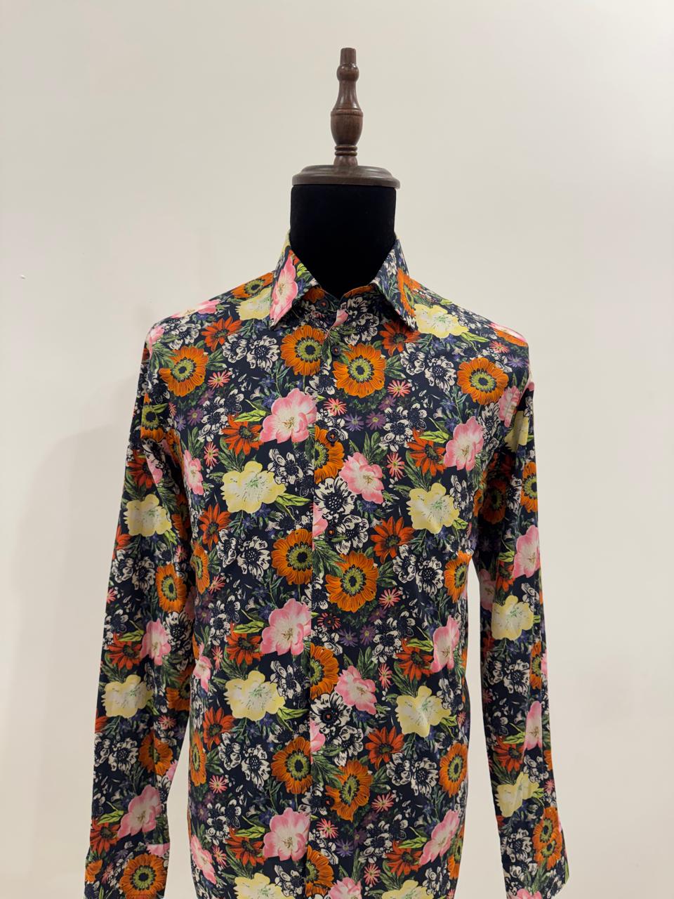 HAWES & CURTIS FLORAL PICCADILLY