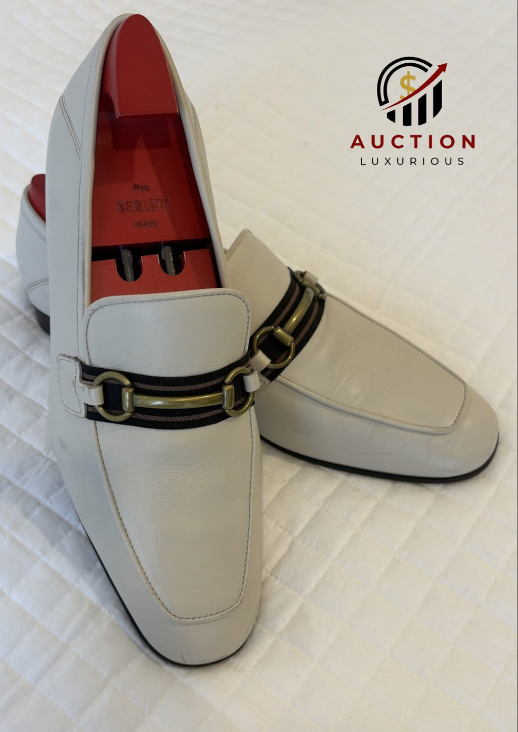ALDO CREAM HORSEBIT LOAFERS
