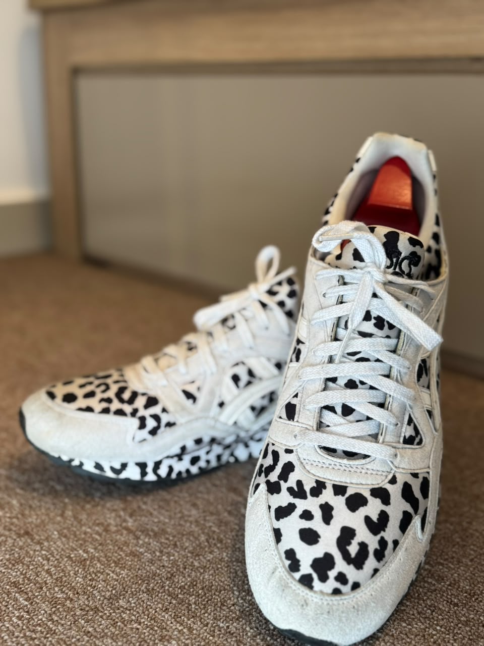 ASICS Gel-Lyte V Comme des Garcons Shirt Leopard White