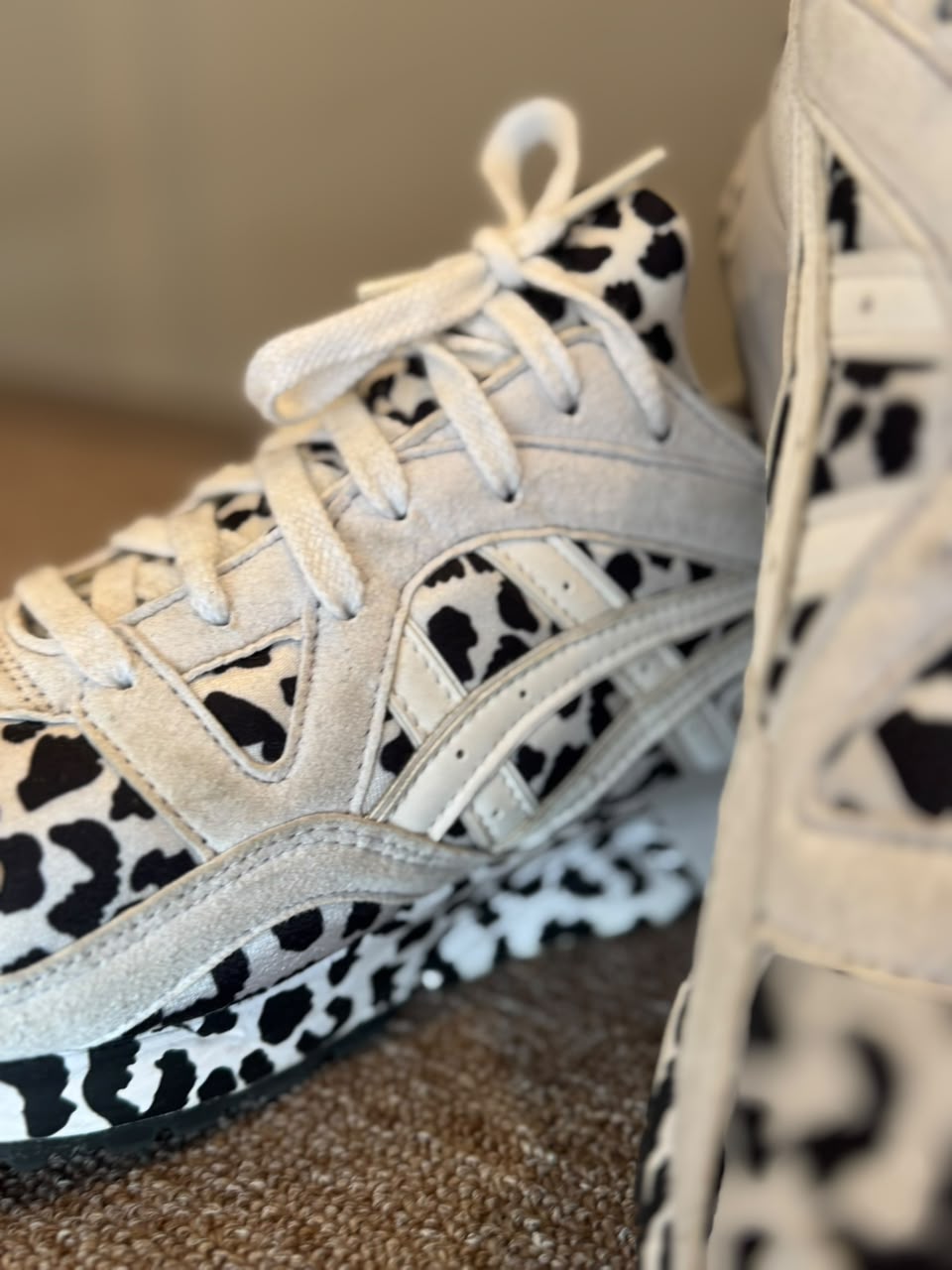 ASICS Gel-Lyte V Comme des Garcons Shirt Leopard White