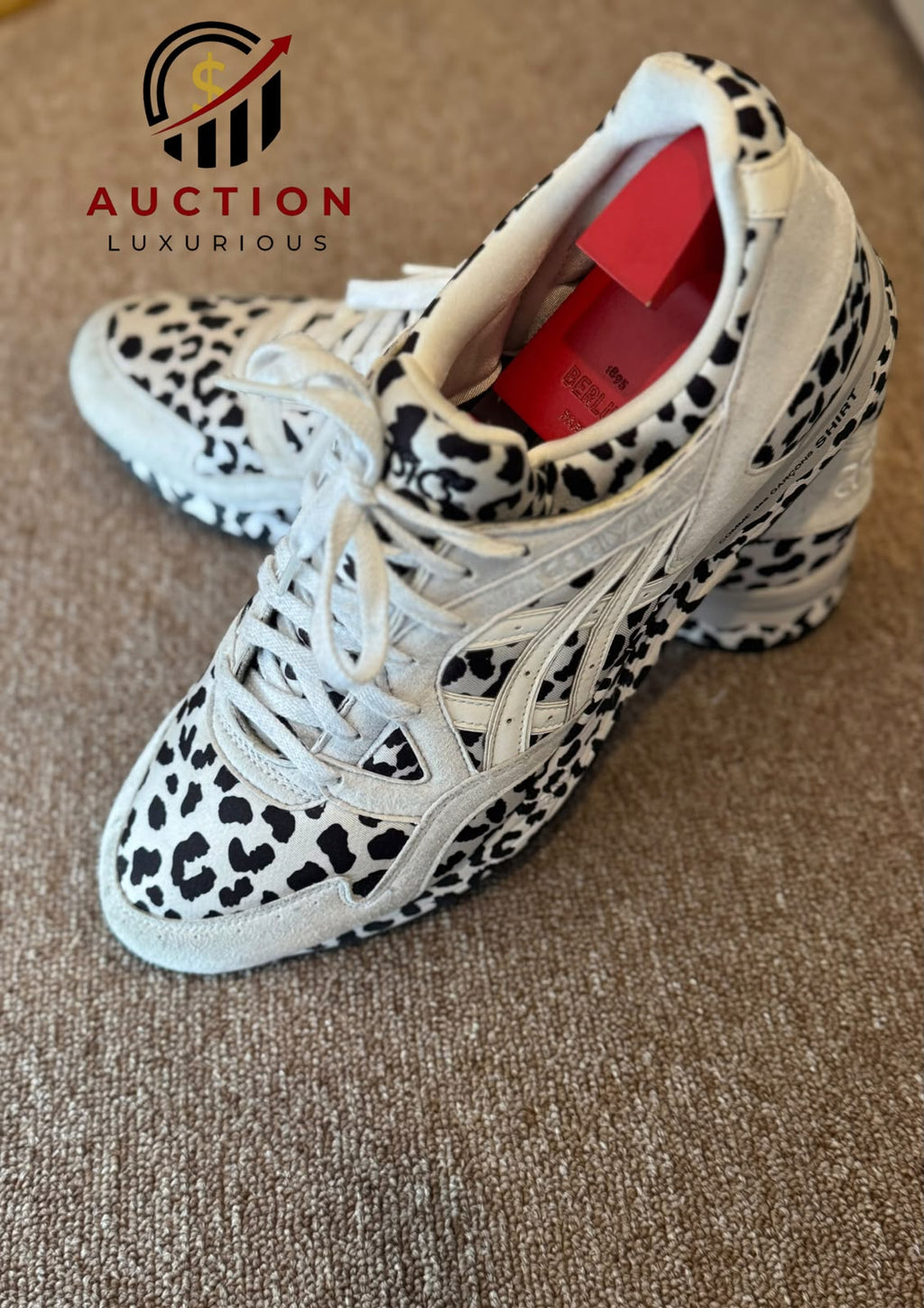 ASICS Gel-Lyte V Comme des Garcons Shirt Leopard White