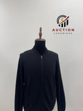 DOCKERS FULL ZIP BLACK COTTON JACKET