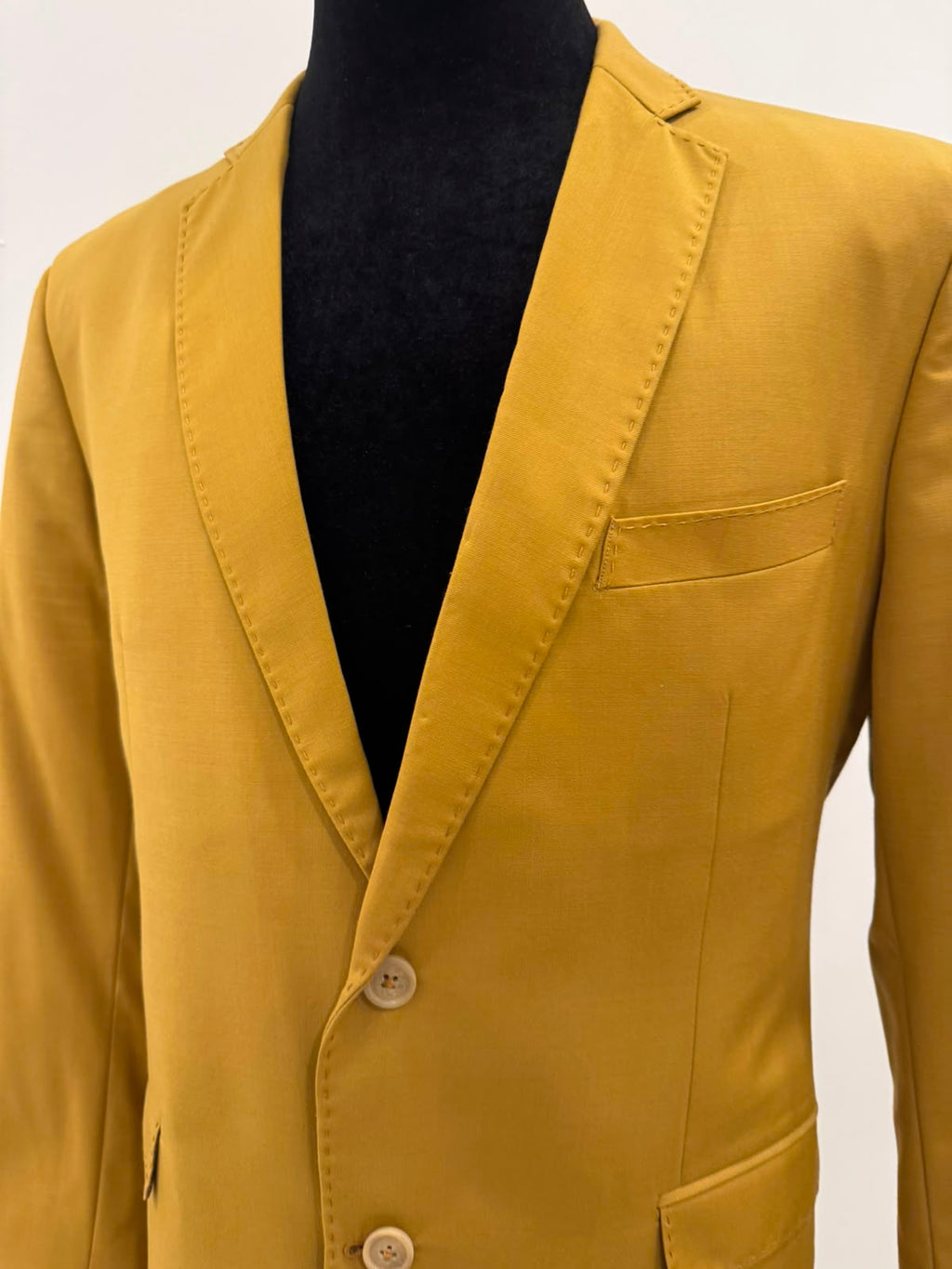 PRIZE TWO BUTTON GOLDEN YELLOW BLAZER ONLY