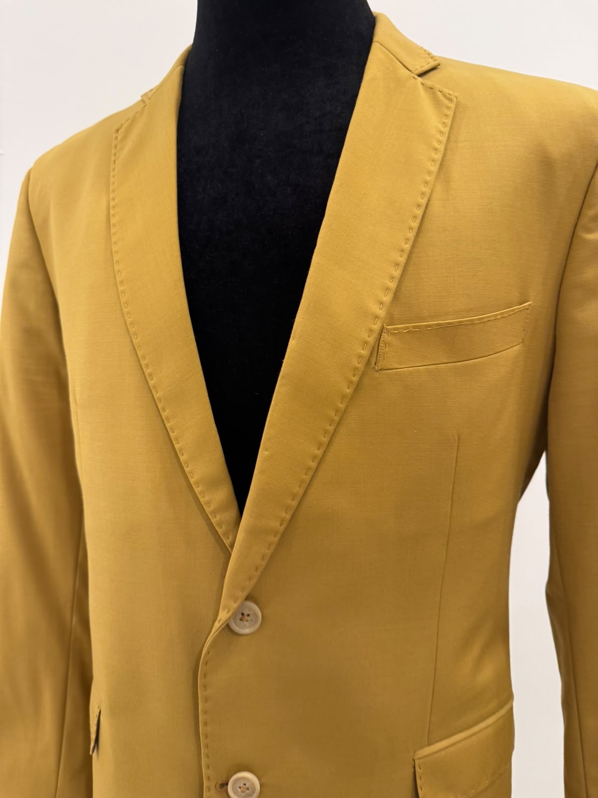 PRIZE TWO BUTTON GOLDEN YELLOW BLAZER ONLY