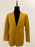 PRIZE TWO BUTTON GOLDEN YELLOW BLAZER ONLY
