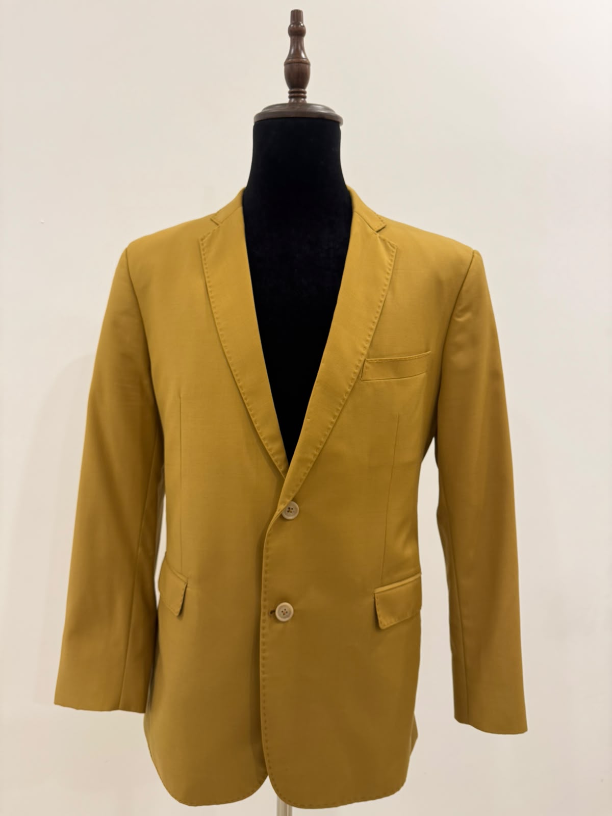 PRIZE TWO BUTTON GOLDEN YELLOW BLAZER ONLY