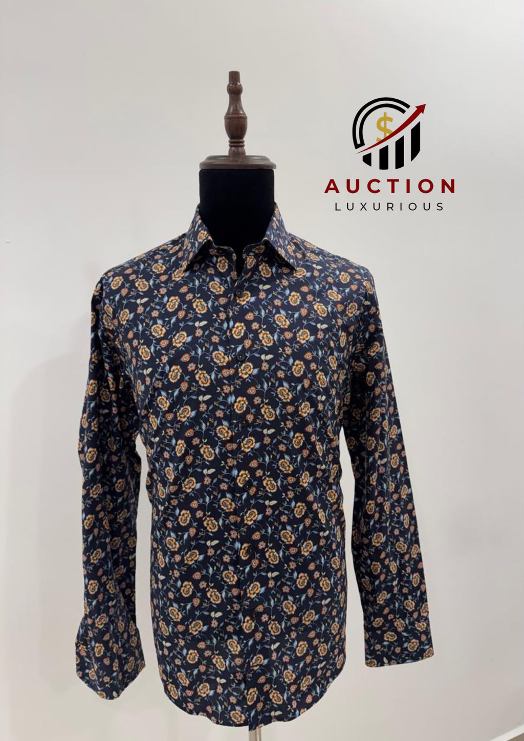 HAWES & CURTIS LONDON BLUE FLORAL